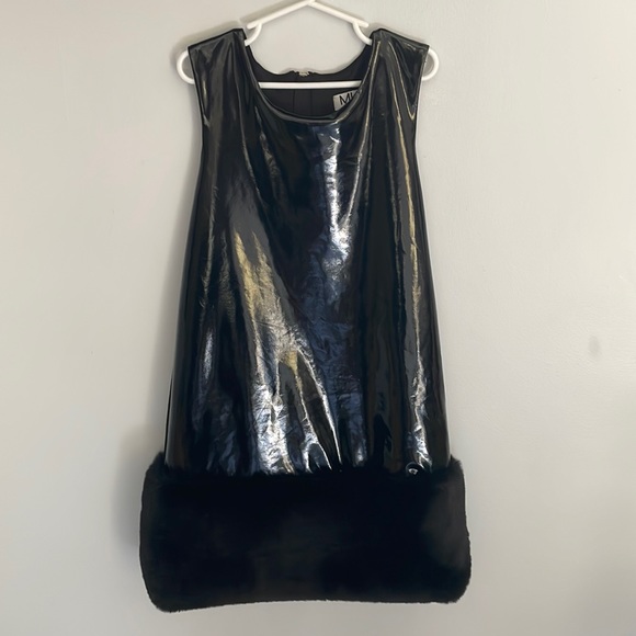 MIA New York, crackle dress black - Picture 2 of 4